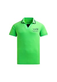CAMP DAVID - Poloshirt Game.Set.Match Kurzarmshirt mit Polokragen - grün
