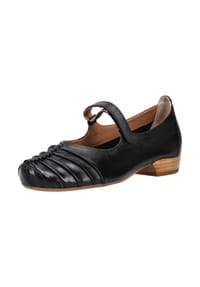 EVERYBODY - Glattleder Ballerinas - Schwarz