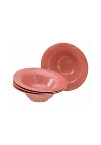CreaTable Gourmet Rot, Pastateller 4-tlg - Gourmet - Rot