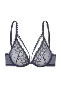LASCANA - Bügel-BH Fabia, Stickerei, für Damen - 776 PINK
