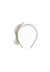 SEEBERGER - Sinamay Haarreif  55630-0 - ivory