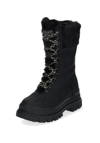 Buffalo - Lederimitat/Textil Stiefel - Schwarz