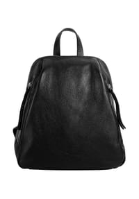 Samantha Look - City-Rucksack Echt Leder, Made In Italy - cognac