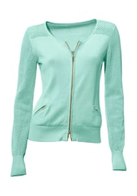 heine - Cardigan - grau-meliert