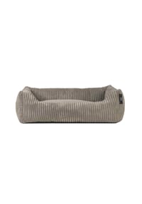 ROHRSCHNEIDER® - Hundebett - Cord, Hundekorb, Tierbett, Wendekissen, Bezug waschbar, rutschfest - Beige