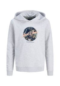 JACK & JONES - Kapuzenpullover HONOLULU Hoodie - weiß
