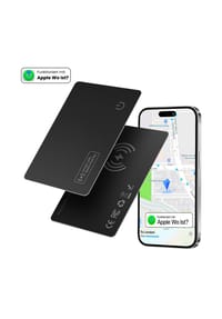 S&T DESIGN - 1x Smart Card für iOS wo ist kompatibel - Schwarz