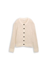TOM TAILOR - Cardigan, Knopfleiste, für Damen - 36844 SAND STONE