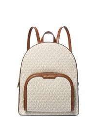 MICHAEL KORS - Rucksack - Beige+Leather
