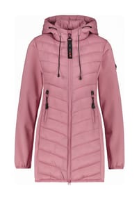 ALIFE AND KICKIN® - YlvaAK A Hybrid Jacket long - alpine frost