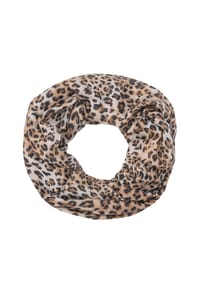 Seasons of April - Schal LOOP GYDA LEO Leichter & weicher Damen Leo Loop Gyda - Beige
