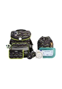 school mood Timeless Pro - Timeless Pro Schulranzen-Set 7-teilig - Dinosaurier