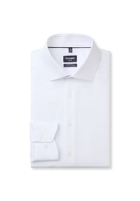 OLYMP - Businesshemd Luxor, Modern Fit, Langarm, Kent-Kragen, für Herren - 00  WEISS