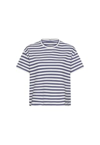 camel active - T-Shirt mit Rundhalsausschnitt - Jadeblau