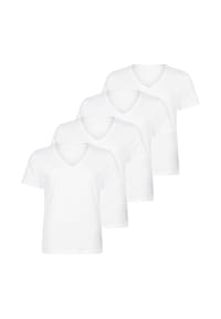 sloggi - Unterhemd / Shirt Kurzarm 4er Pack SLG Base - Schwarz