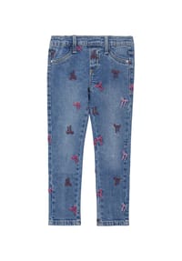 s.Oliver - Jeanshose, Stickerei, für Kinder - 55Z3 BLUE