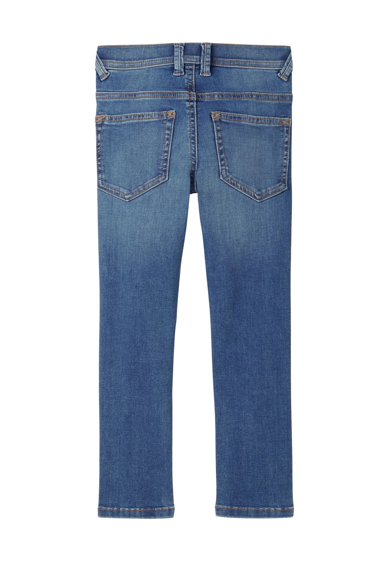 Tom Tailor Jeanshose, Used Waschung, FüR Kinder, Blau, 110