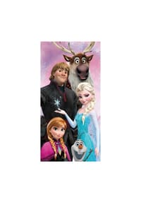 Disney - Frozen Badehandtuch Strandtuch 70x140 cm aus Baumwolle – saugfähig - Mehrfarbig 70x140cm
