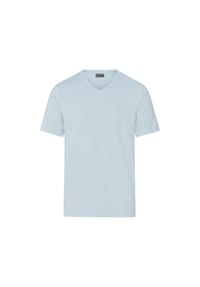 HANRO - V-Shirt Living Shirts - blue lagoon
