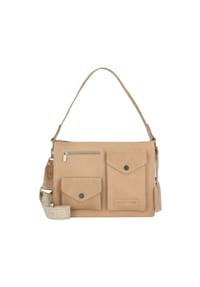 COWBOYSBAG Houston - Houston Schultertasche Leder 32 cm - sand