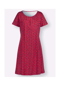 Witt - Jersey-Kleid - erdbeere-ecru-bedruckt