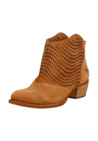 Felmini - Veloursleder Stiefelette - Braun/Grau