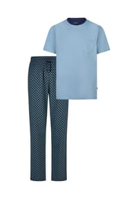 AMMANN - Schlafanzug Mix & Match - Copen blue