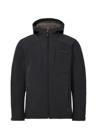 VAUDE - Softshelljacke Cyclone II, Kapuze, für Herren - 444 BLK/DEER BROWN