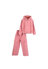 Solang - Freizeitanzug mit Cargo-Details - Muted Pink