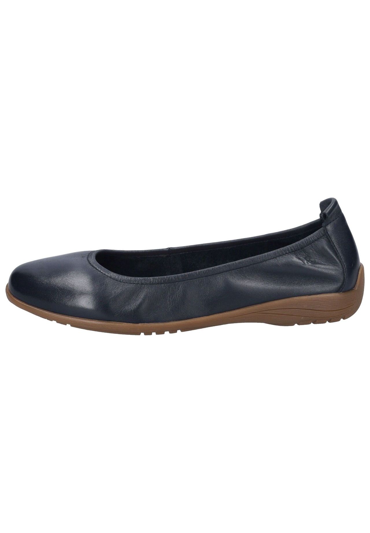 Seibel Ballerinas "Fenja", Leder, Gummizug, FüR Damen, Blau, 39