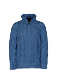 Band of Rascals - Strick Cable - blue