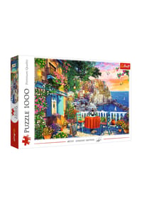 Trefl - Puzzle Blick auf die Cinque Terre, Italien, 1000 Teile, 68 x 48 cm - 