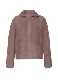 BETTY BARCLAY - Strick-Cardigan mit Kragen - Beige