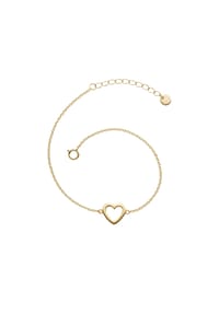 GLANZSTÜCKE MÜNCHEN - Damen Armband aus 925/- Sterling Silber in Gelbgold - gelbgold