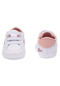 LACOSTE Baby Schuhe - L004 Cub, Krabbelschuhe, Sneaker, Textil mit Kunstleder Bild 4