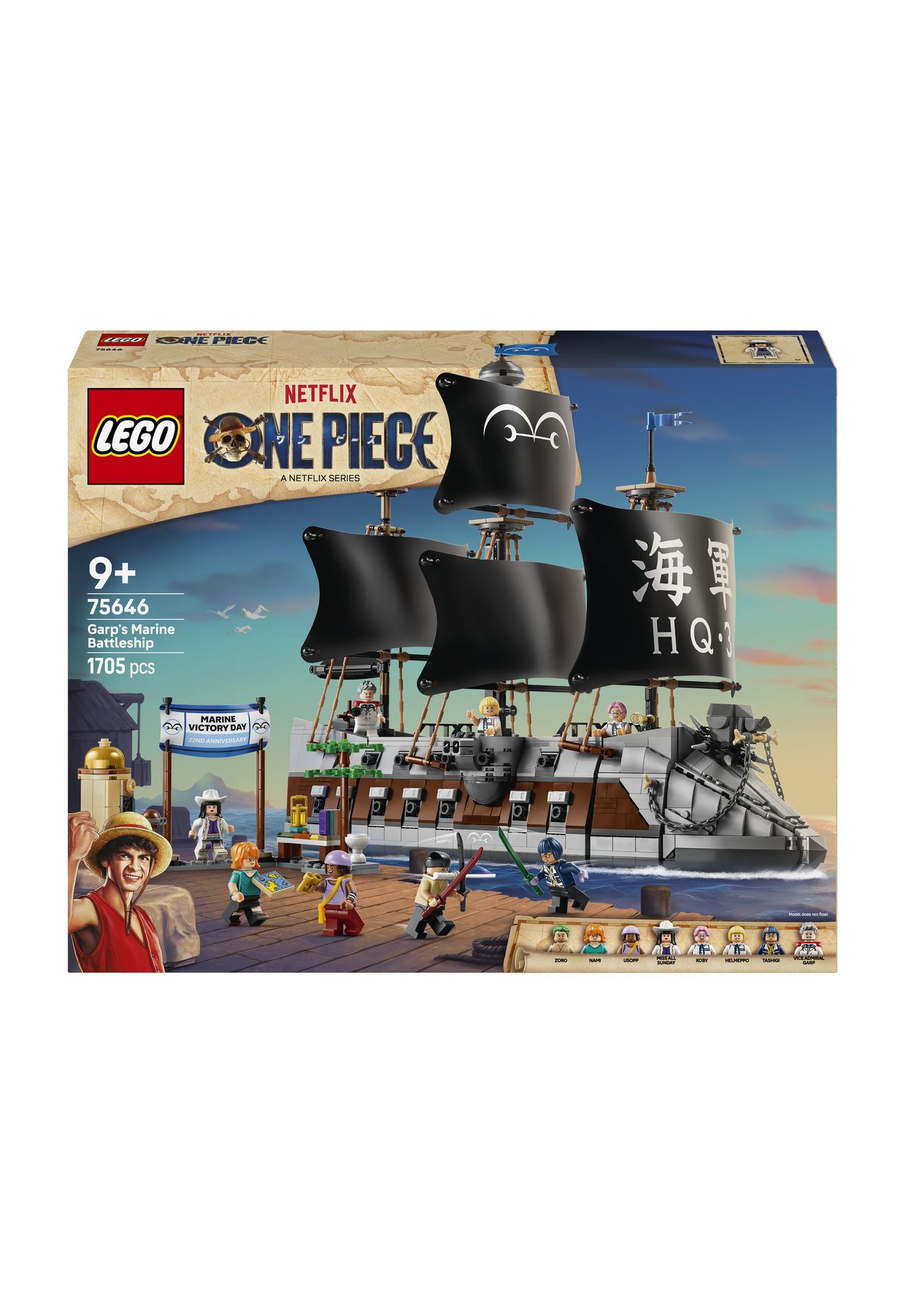 LEGO® ONE PIECE 75646 Garps Marineschlachtschiff - Bild 20