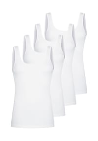 Nina von C. - Unterhemd / Top 4er Pack Motion - Beige / dunkelblau