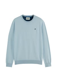 SCOTCH & SODA - Pullover Strickpullover R-Neck - hellblau
