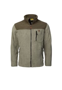 HERO BY JOHN MEDOOX® - JOEL HEAVY Herren Fleecejacke - dark anthra melange