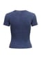 ONLY® T-Shirt, Rippstruktur, Bio-Baumwolle, für Damen Bild 2