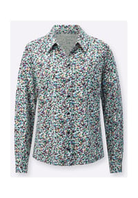 Witt - Jersey-Bluse - ecru-fuchsia-bedruckt