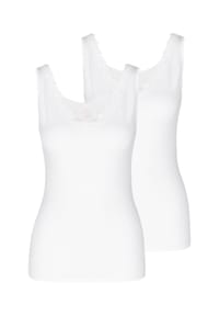 Nina von C. - Unterhemd / Top 2er Pack Cosy - Champagner