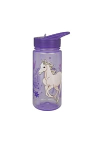 COFI - Magic Horse 500 ml Kinder Trinkflasche lila Wasserflasche für Alltag - Lila 6,8 × 6,8 × 19 cm