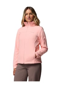 Columbia - Fleecejacke, Stehkragen, Reißverschlusstaschen, für Damen - 010 BLACK