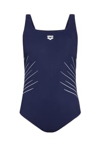 arena - Badeanzug, verstellbare Träger, für Damen - NAVY-ICE