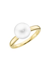 GIORGIO MARTELLO MILANO - Ring mit Muschelkern-Perle, Silber 925 - gold