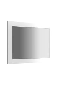 VCM. - Badspiegel | Hängespiegel | modernes Design | Maße ca. H. 45 x B. 60 x T. 2 cm | Wandspiegel – Malira - Weiß