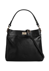 Samantha Look - Shopper Echt Leder, Made In Italy - blau