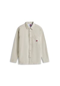 TOMMY Jeans - Overshirt, Langarm, Kent-Kragen, für Herren - M1C MISTY SAGE
