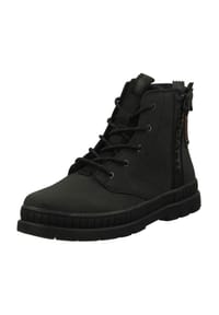 bugatti - Schnürstiefeletten, Zuglasche, Kunstleder, für Herren - 1000 BLACK